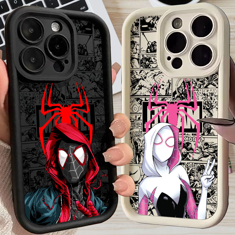 Apple Iphone 16 - Spiderman Miles Morales Gwen Marvel Comics