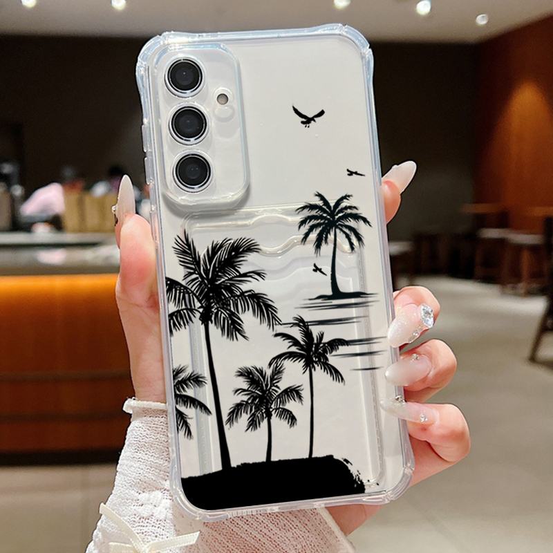 Samsung Galaxy A55 - Kartenfach-Handyhülle für Samsung Galaxy S26 S25