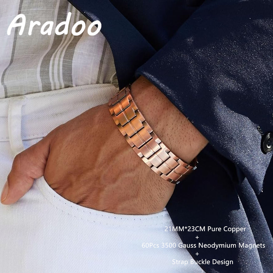 Meditation Headband Eeg - ARADOO 3X Magnetstärke-Armband für Herren –