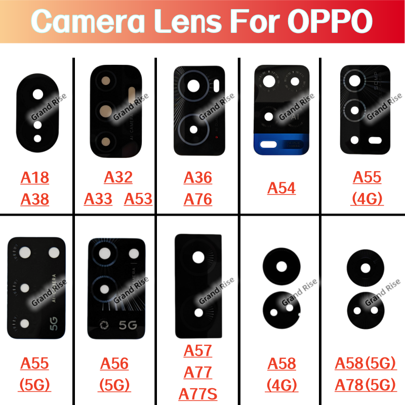 Oppo A78 - Neues Rückkamera-Glasobjektiv für OPPO A18 A38