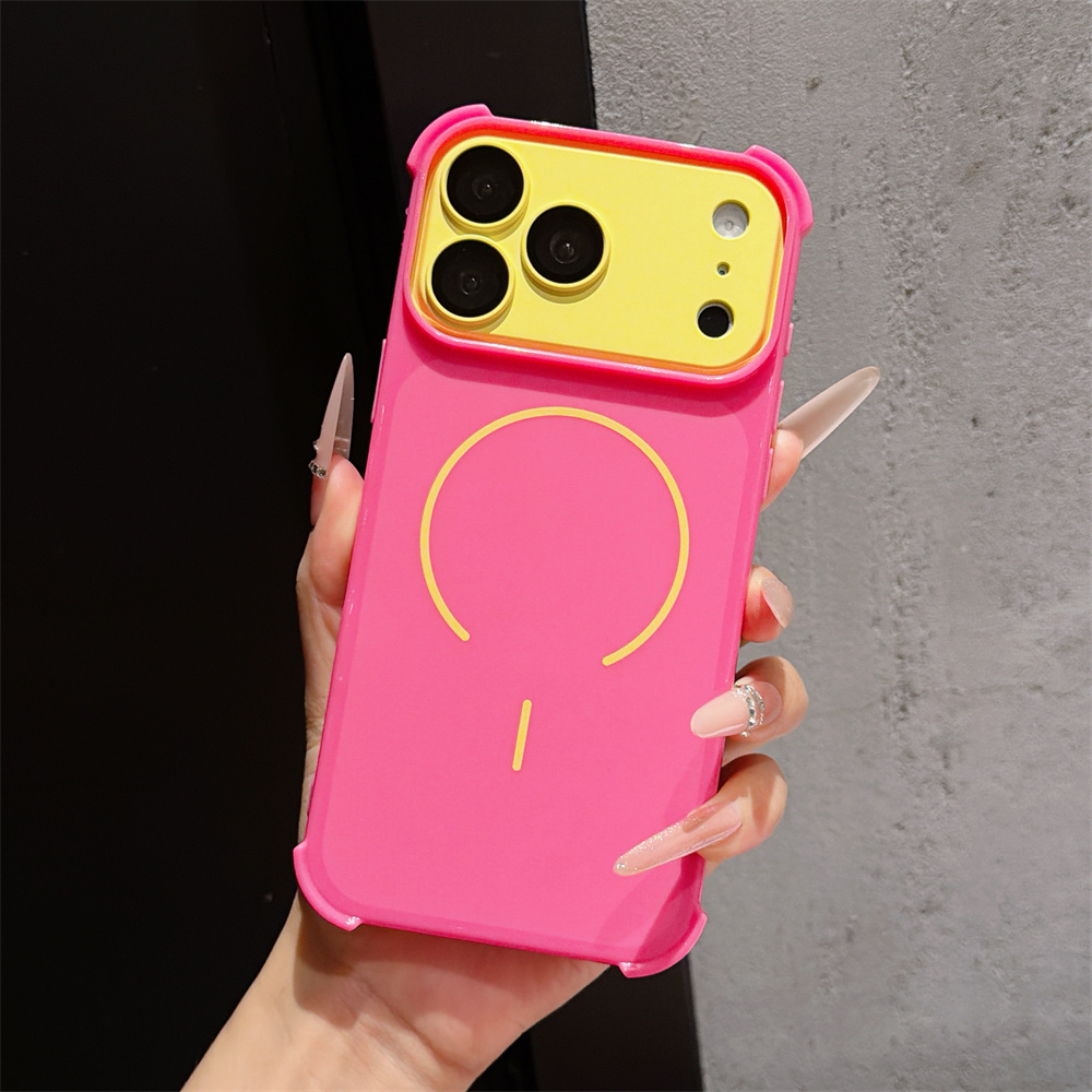 Apple Iphone 16 - Kontrastfarbene Armor-Handyhülle für iPhone 17 16