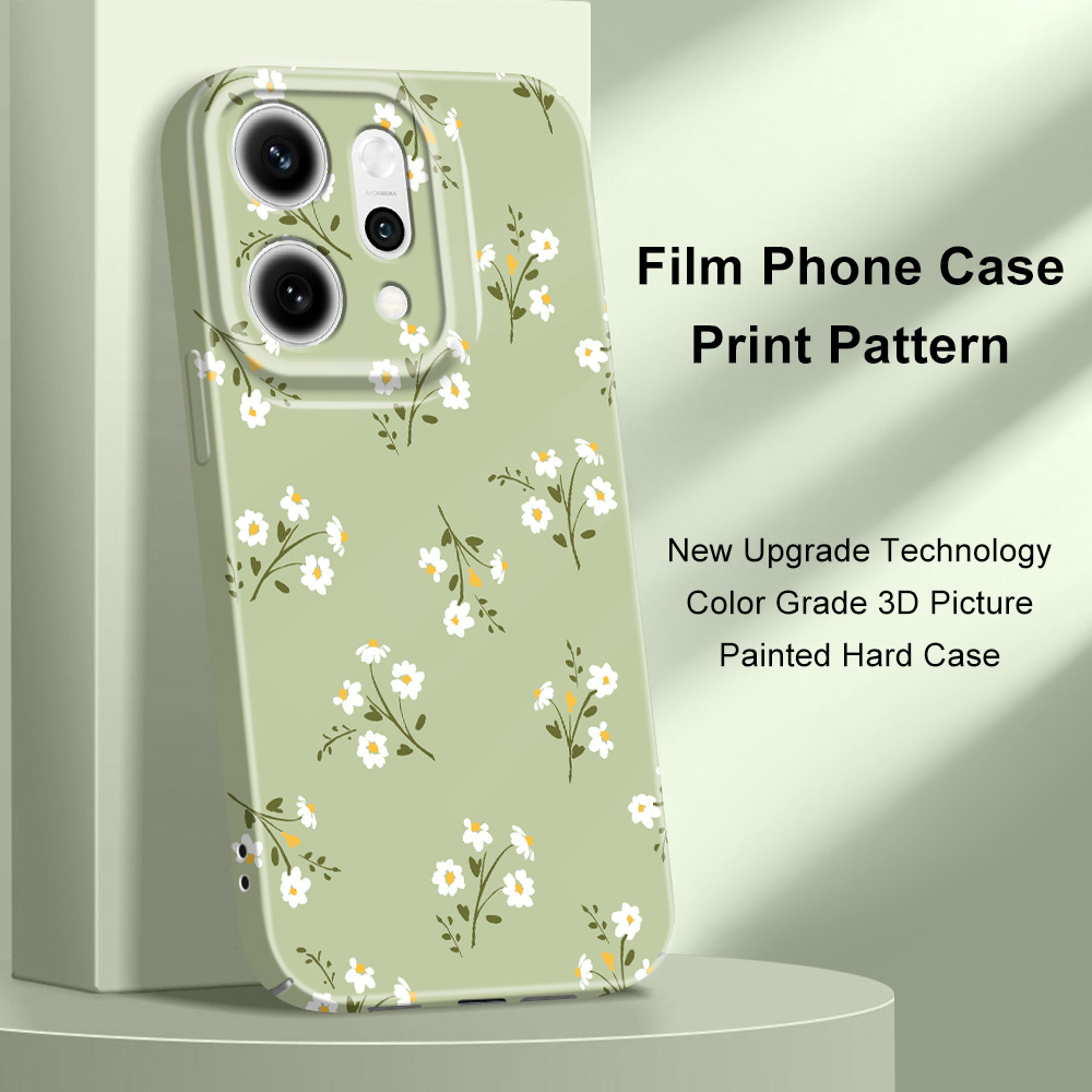 Oppo Reno 12 - Schöne Blumen-Handyhülle für OPPO Reno 14