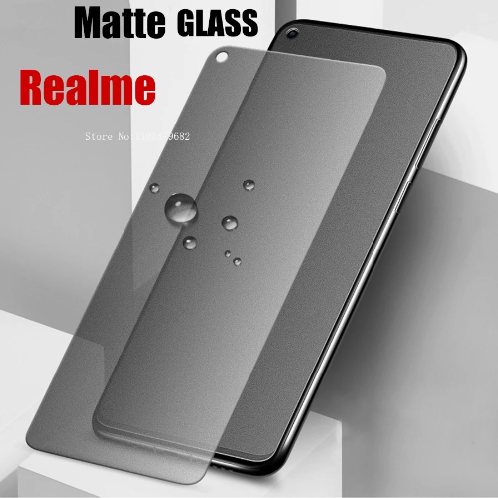 Realme C67 - 3 Stück mattes gehärtetes Glas Realme