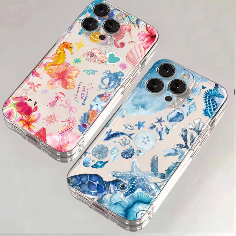 Samsung Galaxy S25 - Sommer Cartoon Schildkröte Muster Telefon Fall