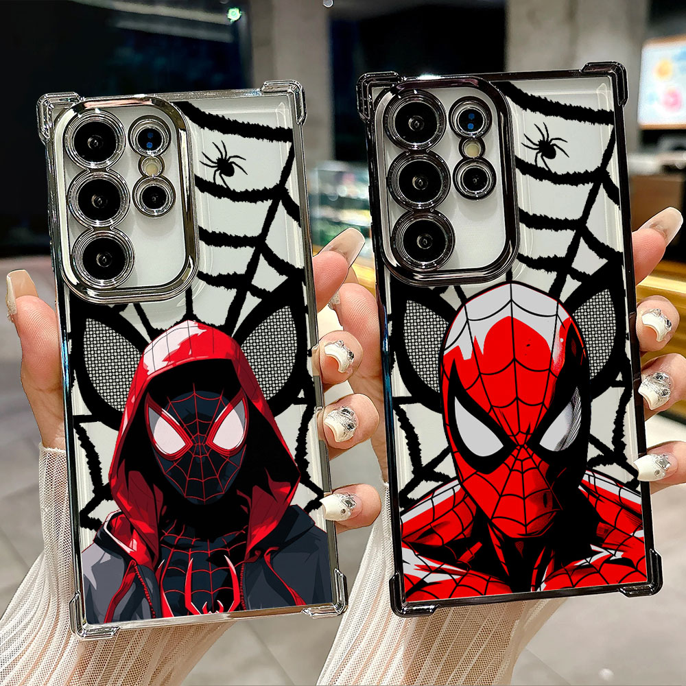Samsung Galaxy S25 - Spiderman Miles Morales Helden Hülle für