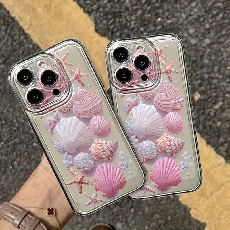 Apple Iphone 15 - Trendige Rosa Muschel-Handyhülle für iPhone 17