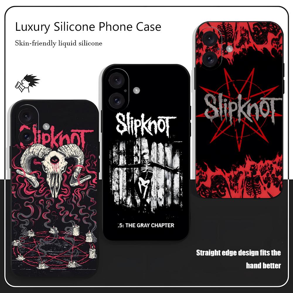 Apple Iphone 16 - S-Slipknot Beliebte Band Handyhülle für iPhone