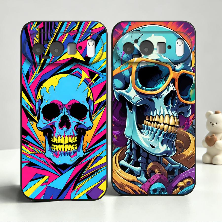 Neon Pop Art Totenkopf-Hülle f – Google Pixel 8A Bewertung und Preis
