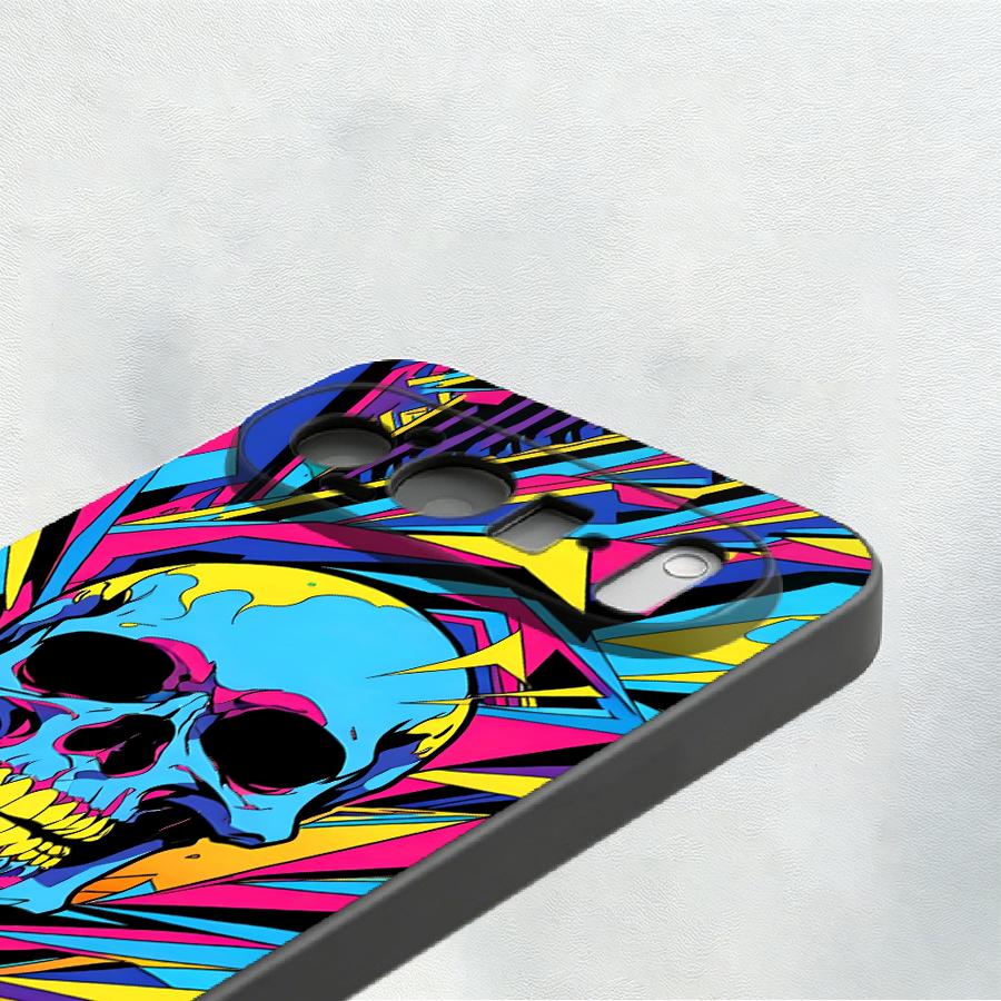 Neon Pop Art Totenkopf-Hülle f – Google Pixel 8A Bewertung und Preis