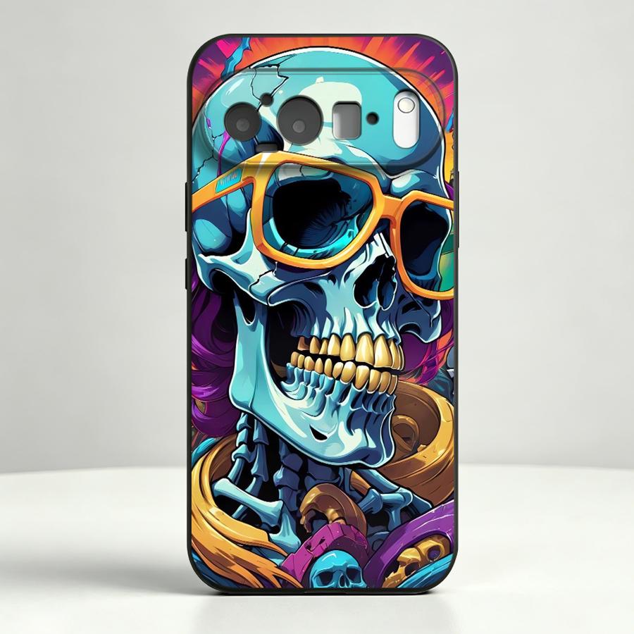 Neon Pop Art Totenkopf-Hülle f – Google Pixel 8A Bewertung und Preis