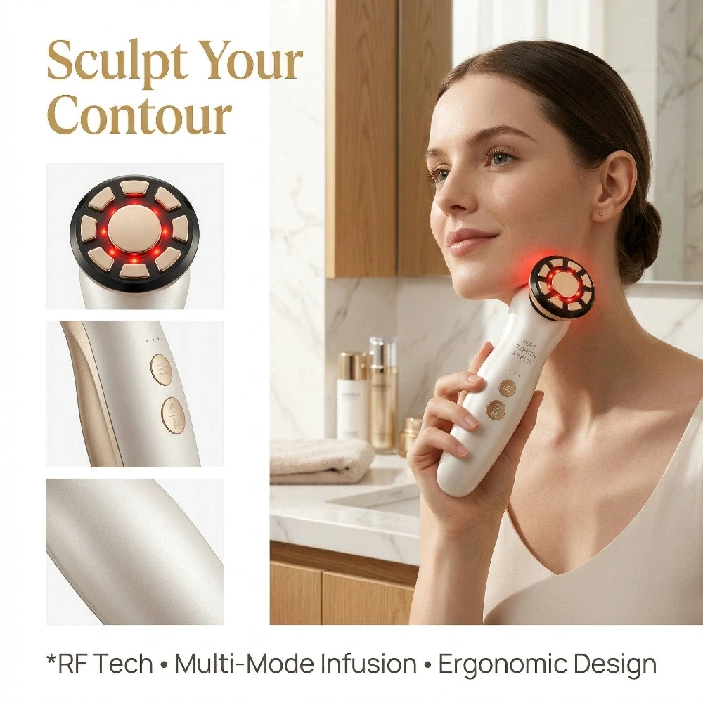 RF-Gesichtsmassagegerät, LED-L – Galvanic Skin Sensor Bewertung und Preis