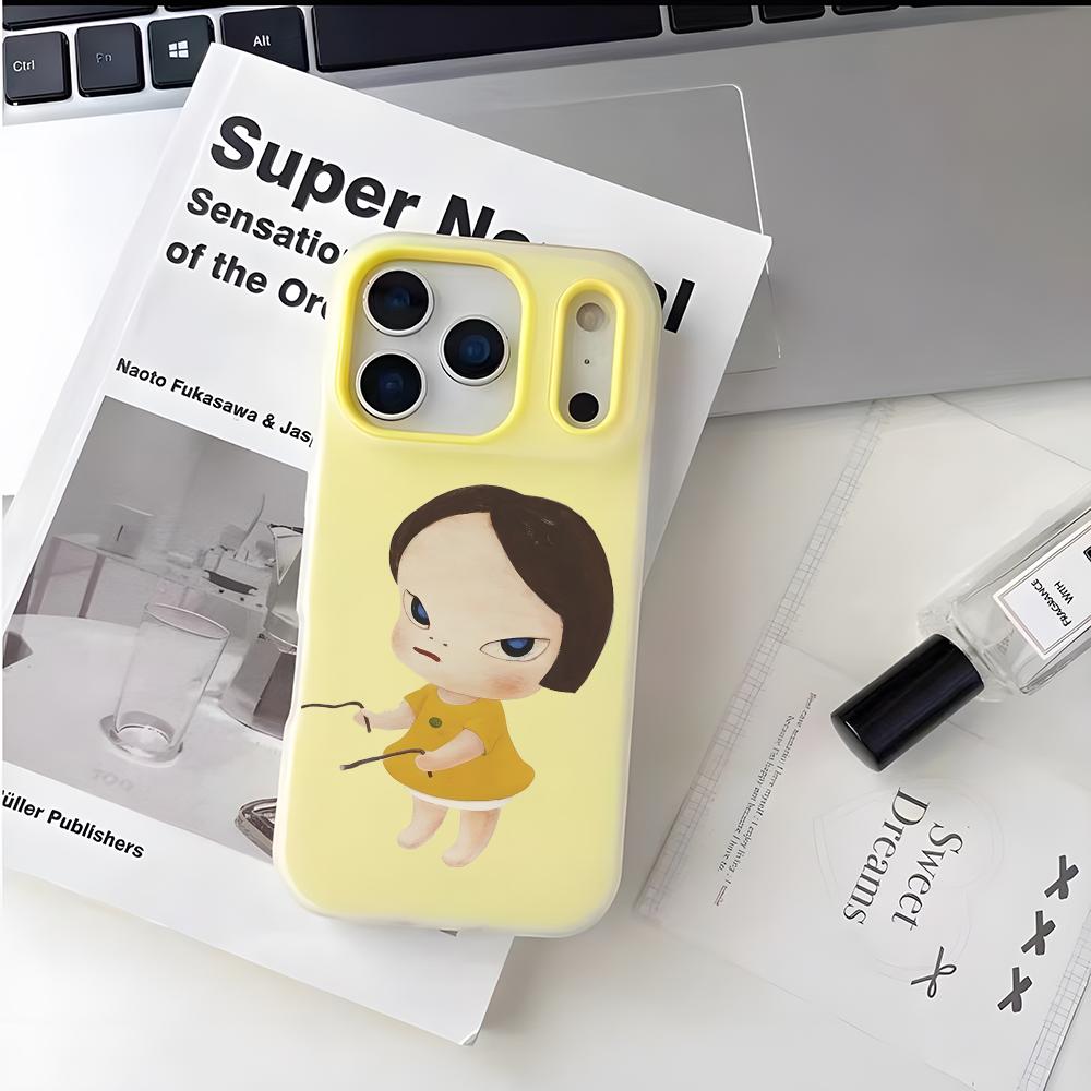 Künstler Y-Yoshitomo Nara Hand – Apple Iphone 16 Bewertung und Preis