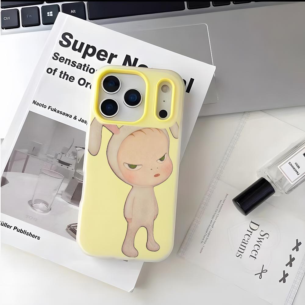 Künstler Y-Yoshitomo Nara Hand – Apple Iphone 16 Bewertung und Preis
