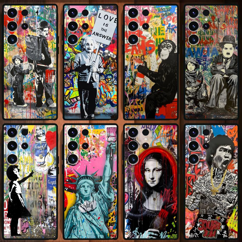 Banksy Graffiti Art Handyhülle – Samsung Galaxy S25 Bewertung und Preis