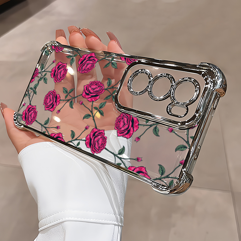 Handyhülle mit Rosenblüten-Mot – Vivo V40 Bewertung und Preis
