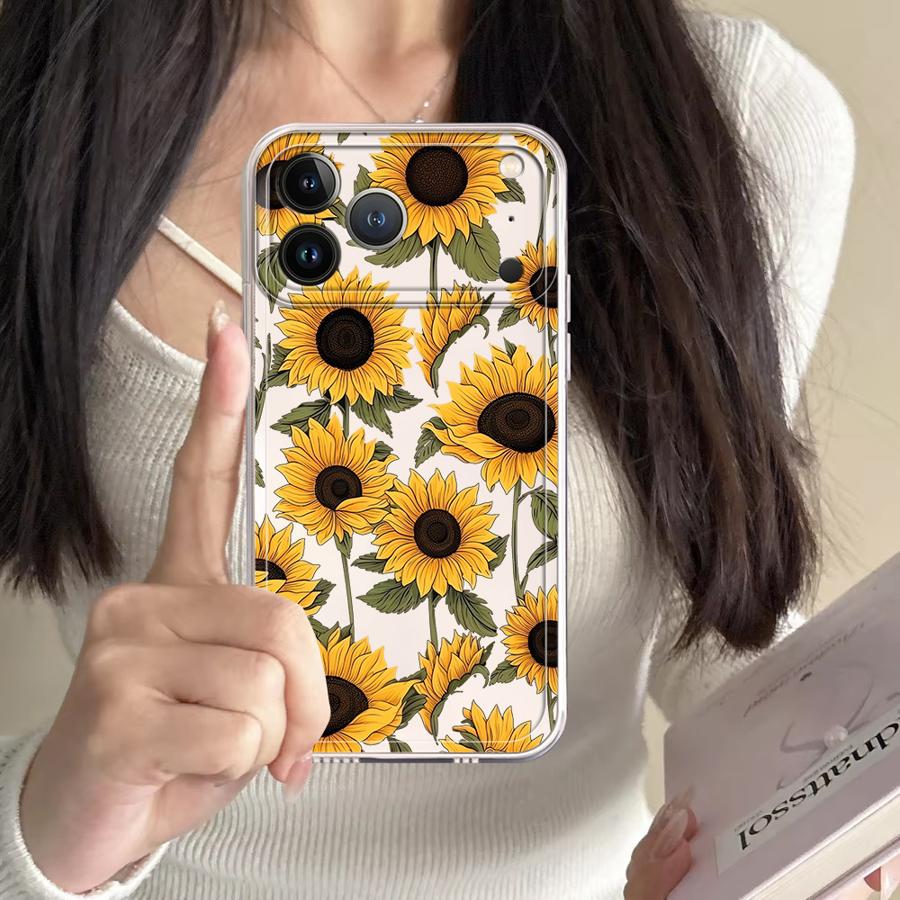 Niedliche Sonnenblumenmuster-H – Apple Iphone 16 Bewertung und Preis