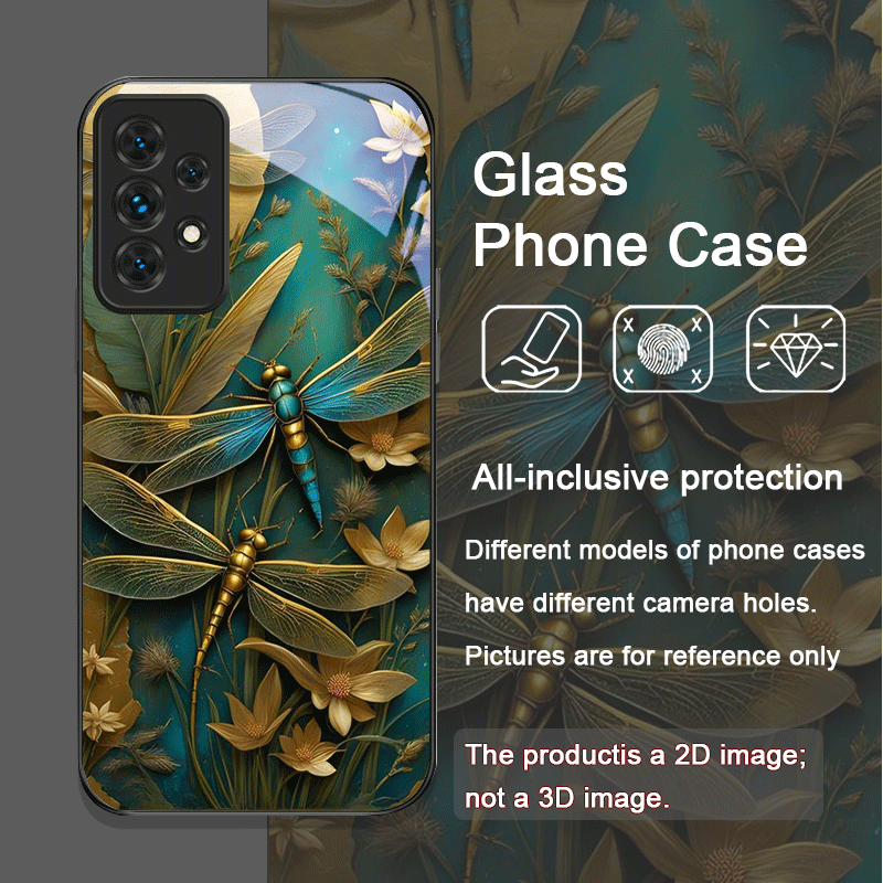 Blume goldene Libelle gehärtet – Samsung Galaxy A55 Bewertung und Preis