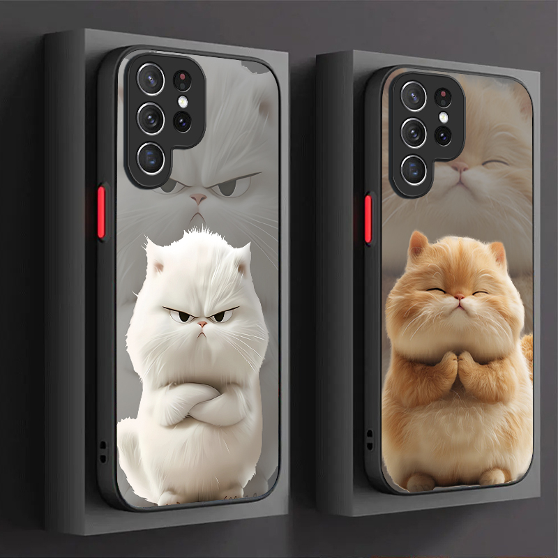 Angry Cat Paar-Style Hülle für – Samsung Galaxy A55 Bewertung und Preis