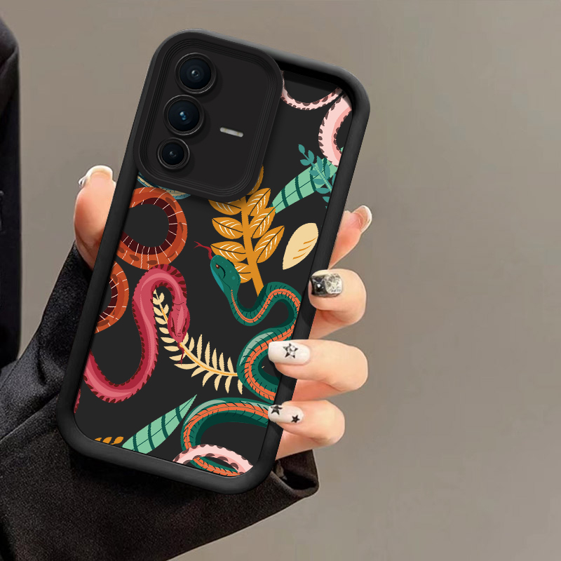Luxus-Schlangenmuster-Handyhül – Vivo V40 Bewertung und Preis