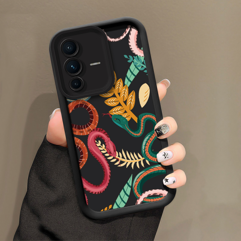 Luxus-Schlangenmuster-Handyhül – Vivo V40 Bewertung und Preis