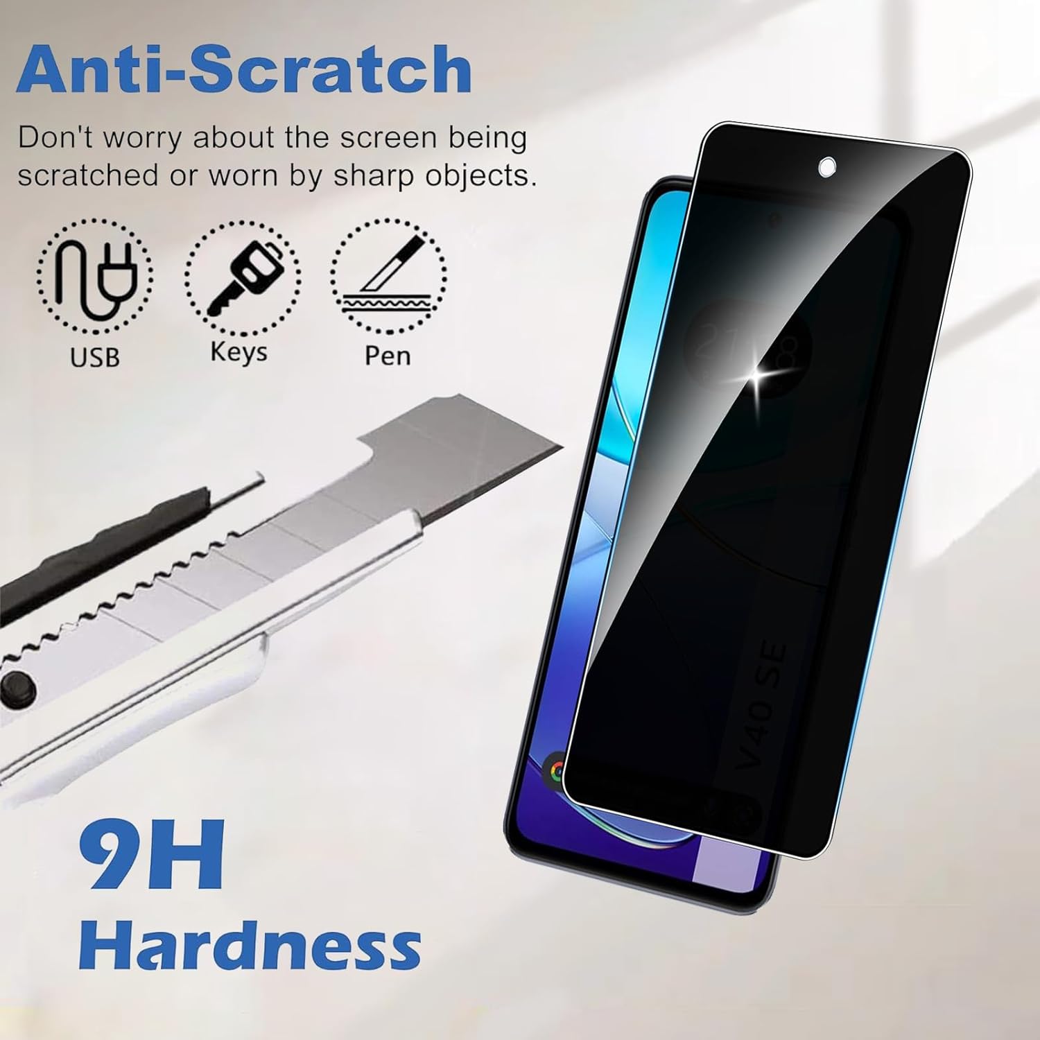 Für VIVO V40 SE Anti Spy gehär – Vivo V40 Bewertung und Preis