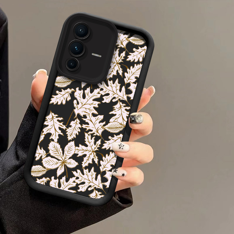 Blättermuster Handyhülle für V – Vivo V40 Bewertung und Preis
