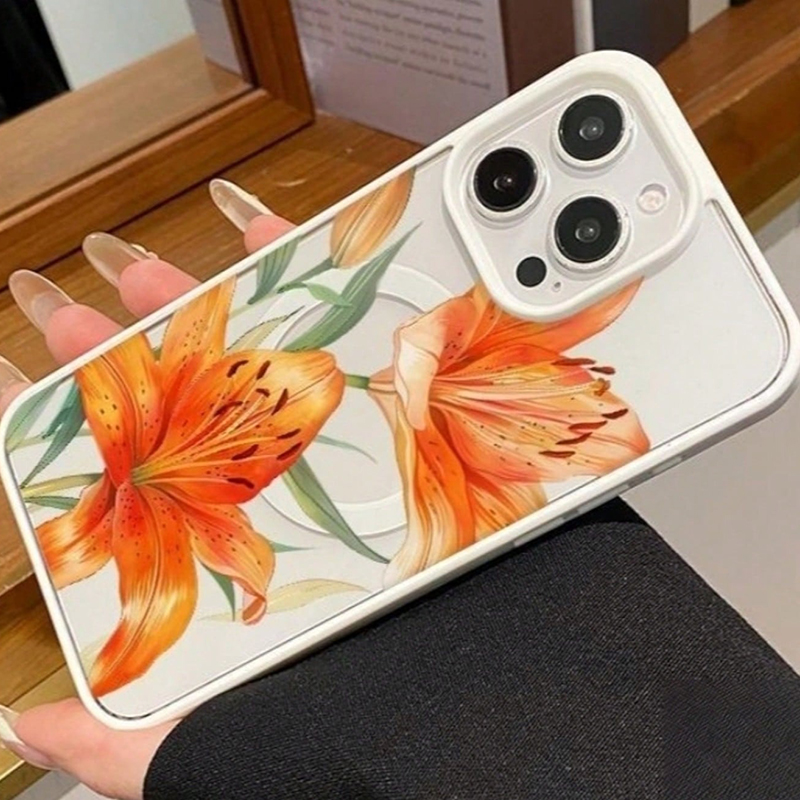 Orangefarbene magnetische Hüll – Apple Iphone 15 Bewertung und Preis