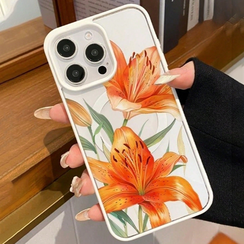 Orangefarbene magnetische Hüll – Apple Iphone 15 Bewertung und Preis