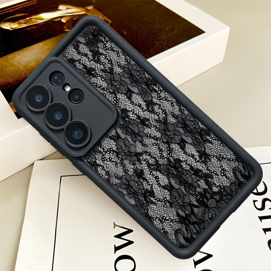 Kreative Spitzenmuster-Handyhü – Samsung Galaxy S25 Bewertung und Preis