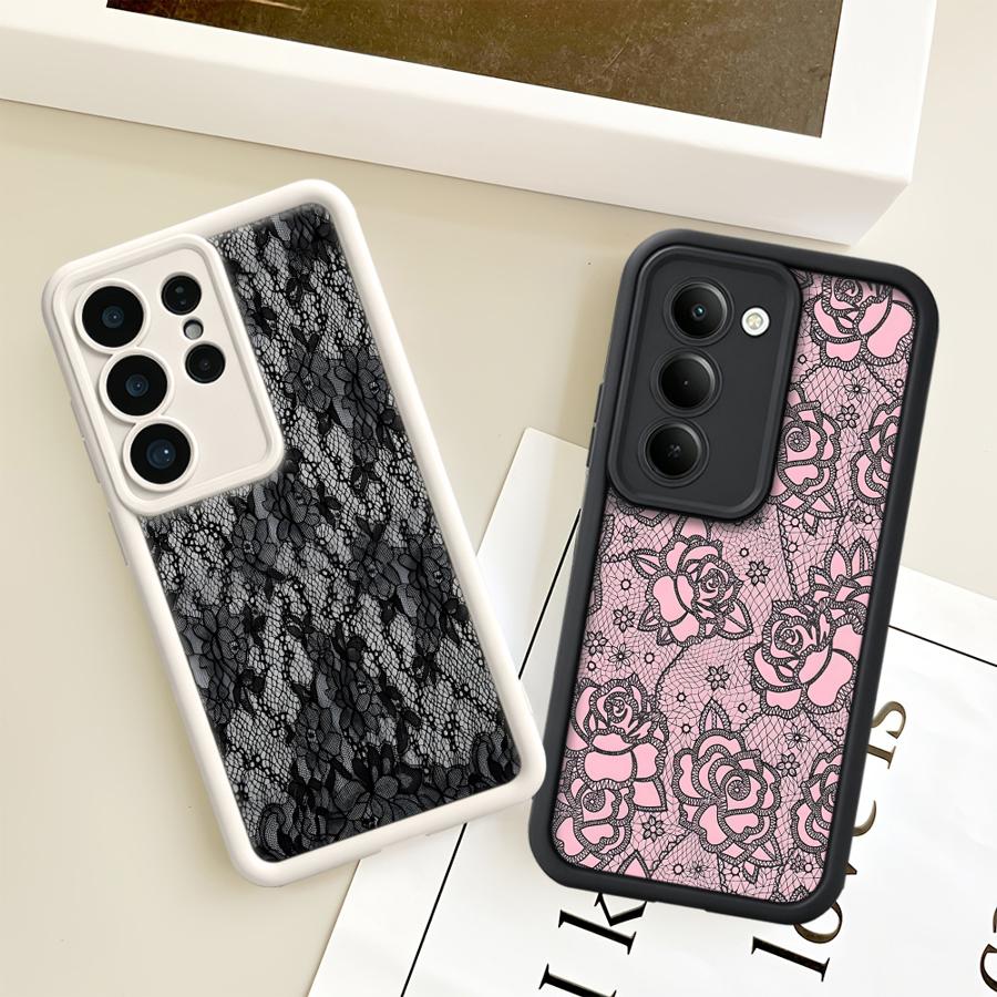 Kreative Spitzenmuster-Handyhü – Samsung Galaxy S25 Bewertung und Preis