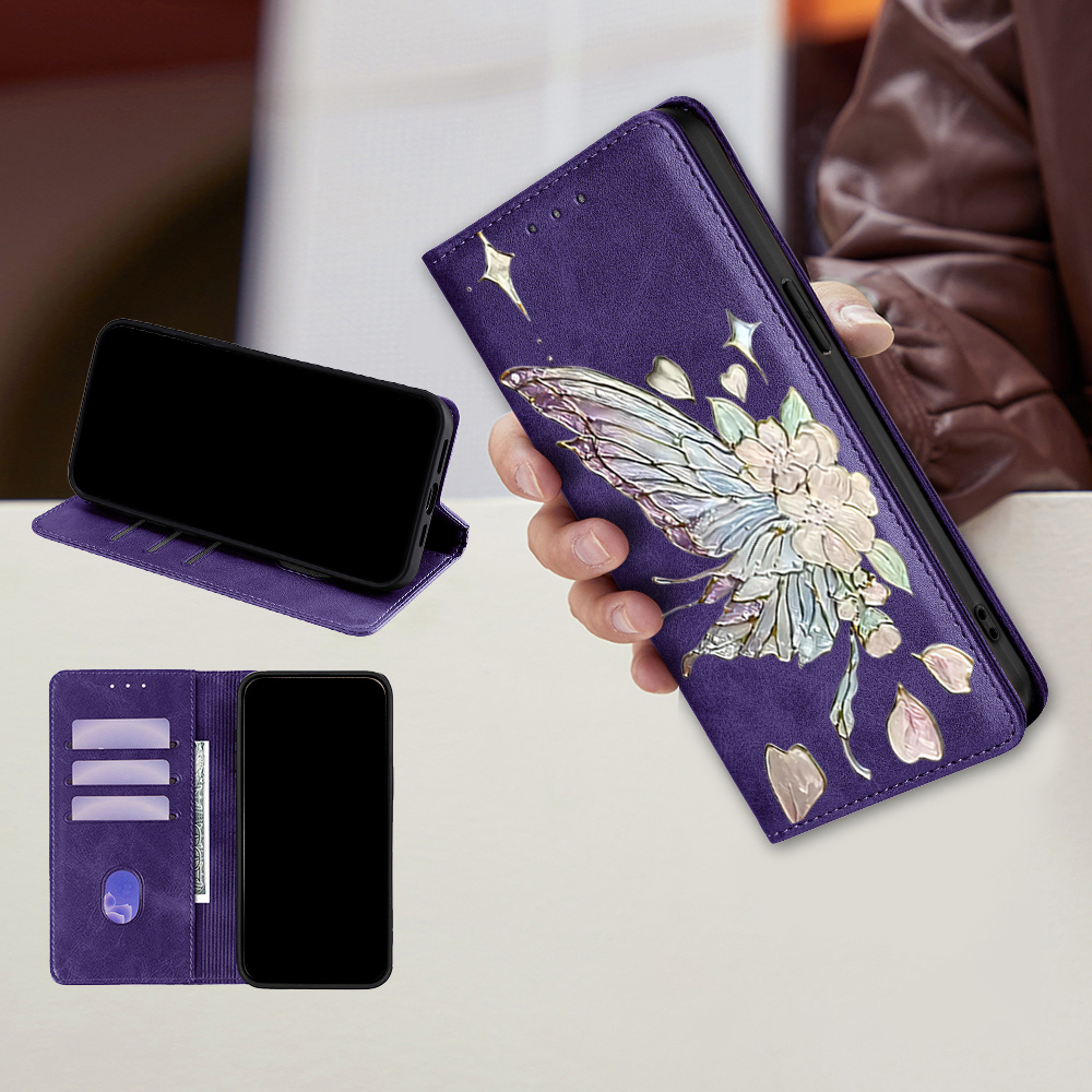 Bemalte magnetische Flip-Leder – Samsung Galaxy S25 Bewertung und Preis